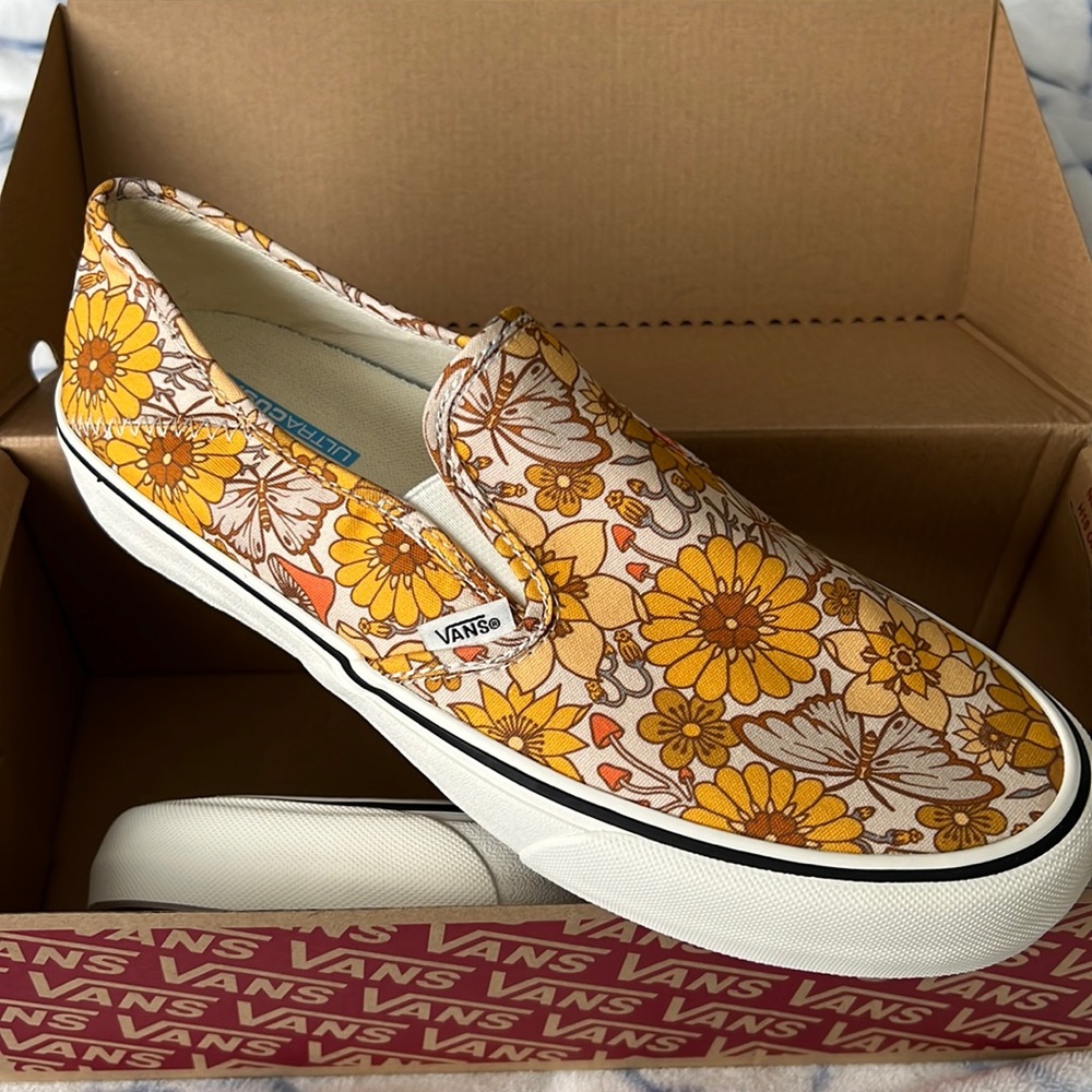 Vans Slip On shoes.
